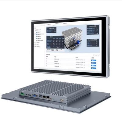 Industrial Computer Monitor 10.1 Inch M Type Embedded Touch Monitor IP65 Fanless HMI Monitor
