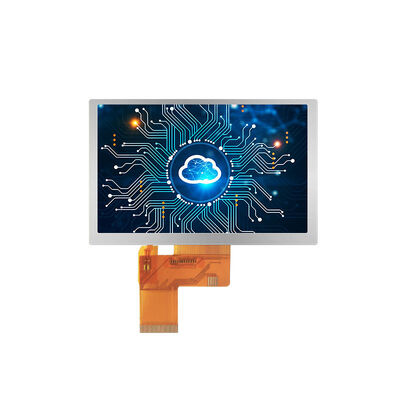5.0 Inch IPS Rectangular LCD Display 800*480 Resolution Touch Screen RGB Interface Display