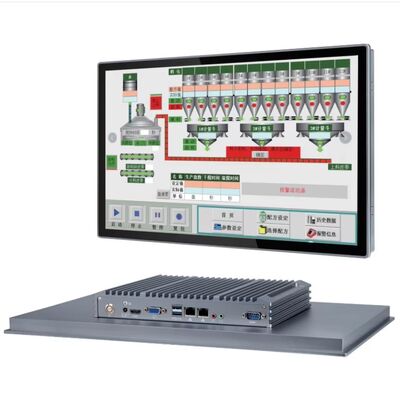 Good price 18.5 Inch Fanless Industrial Monitor IP65 Industrial PC Touch Screen Monitor online