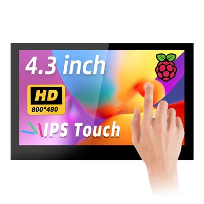 Buon prezzo 4.3 pollici 800x480 capacitivo touch screen con tecnologia IPS TFT in linea