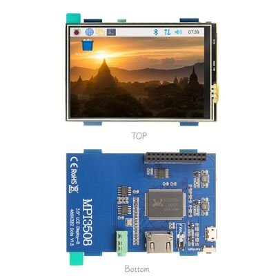 Buon prezzo Modulo display LCD TFT resistivo touchscreen da 3,5 pollici, risoluzione 480×320 in linea