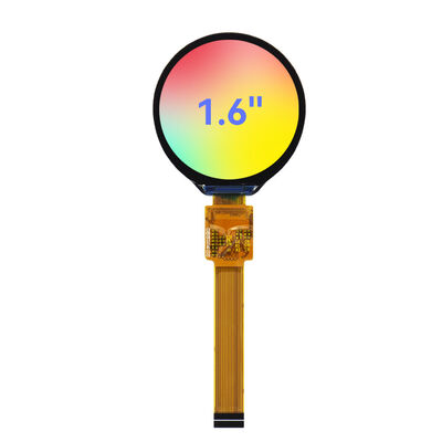 Bom preço 1.6 polegadas Display LCD redondo 400*400 Resolução Opcional Touch QSPI MIPI on-line