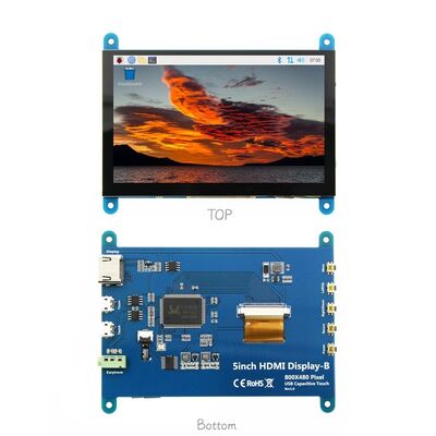 良い値段 5インチ 800×480 HDMI LCDディスプレイ CTP IPS TFT LCDディスプレイ ラズベリーパイ オンライン