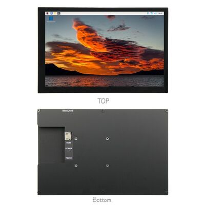 Good price 10.1 Inch HDMI Display Screen 1280*800 Resolution With 6H Hardness Tempered Glass Cover online
