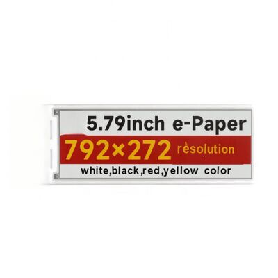 Good price 5.79 Inch E Paper Display 792*272 Resolution 24pin Electronic Paper Display Monitor online