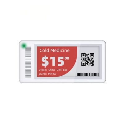 Good price 2.13 Inch E-paper Display 122*250 Resolution 24pin Low Power Consumption E-Ink Screen online