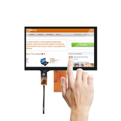Bom preço Tela LCD IPS de 7,0 polegadas com resolução de 1024*600, Display TFT LVDS on-line