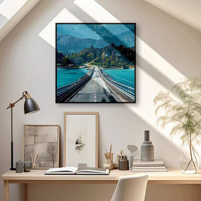 Bom preço 33.2 polegadas quadrado Ultra Thin Wall montado monitor LCD, Toque Video Monitor de Publicidade on-line