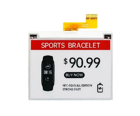 Good price 4.2 Inch E Paper Module 400×300 Resolution Black White Red 3 Colour E Ink Display online