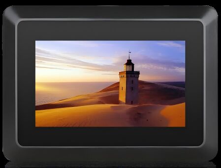 Good price 7 Inch Industrial Touch Display with Wide Temperature Range and Multi-Touch Embedded Monitor online