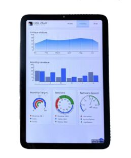 Bom preço YBC101NSD-T2 10,1 polegadas IPS LCD Display com 800 × 1280 Resolução e Full Lamination capacitive touch screen on-line