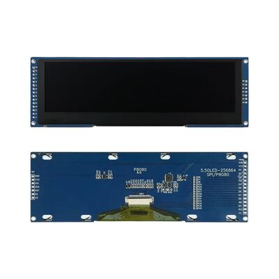 Goede prijs 5,5 inch 256x64 OLED-module SSD1322 15-pins 3/4-draads SPI 8-bit parallelle interface online