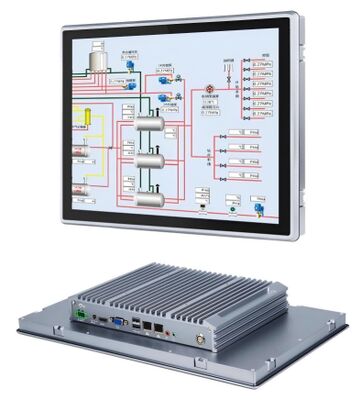 Good price YZY PC104M 10.4 Inch IP65 Fanless HMI Industrial Computer with Wide Temperature Range and Embedded Touch Panel PC online