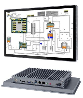 良い値段 YZY PC116H 11.6インチ IP65ファンレス産業用パネルPC マルチタッチスクリーンモニター付き オンライン