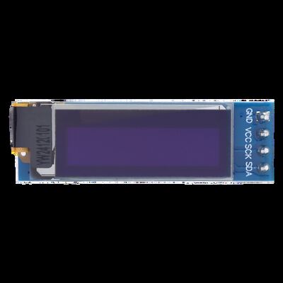 Good price 0.91 Inch 128x32 White OLED Display Module I2C 4-Pin SSD1306 3.0V online