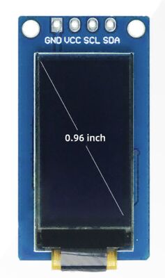 Bom preço 0.96 polegadas 128x64 Resolução COG OLED Display Module com I2C Interface e SH1107 Driver on-line