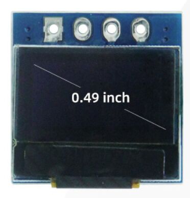 Хорошая цена GME6432-06 0,49 дюйма 64x32 точка матрицы OLED дисплейный модуль с SSD1315 драйвером онлайн