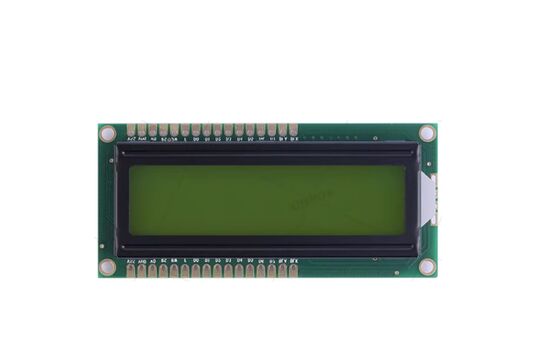 Goede prijs Monochroom 16x2 COB Karakter LCD Module STN Blauw Negatief 1602W-6 AIP31066L 5V online