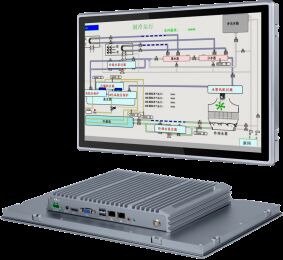Goede prijs YZY PC185M 18,5 inch IP65 ventilatorloze industriële computer met een breed temperatuurbereik en ingebouwde touch panel PC online