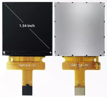 Good price 1.54 Inch IPS Square LCD Display with 240×240 Resolution 4 Wire SPI Interface and 300 Cd/m² Luminance online
