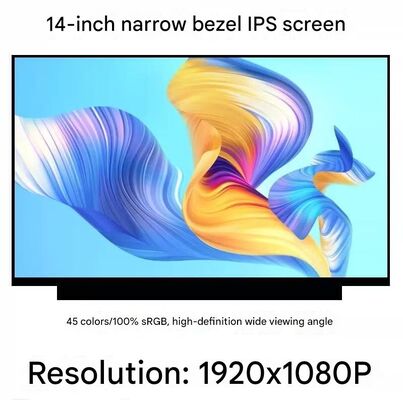 Bom preço HKC MB140CS01-3 Painel LCD TFT de 14 polegadas Full HD 1920x1080 com 2 faixas eDP 1.2 Interface e superfície anti-reflexão on-line