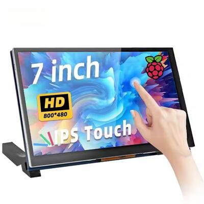 좋은 가격 7인치 800x480 IPS MIPI DSI 인터페이스, 라즈베리 파이 산업 제어용 5포인트 정전식 터치스크린 온라인으로