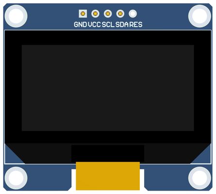 Bom preço Módulo OLED YOK154MGI-Q1 de 1.54 polegadas com display SSD1309 e resolução de 128x64, interface IIC para plataformas STM32, C51, Arduino, Raspberry Pi e MSP430 on-line