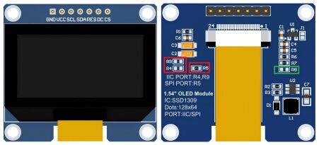 良い値段 YOK154MGS-Q1 1.54インチ OLEDモジュール SSD1309 ディスプレイ 128x64解像度 SPIインターフェース STM32, C51, Arduino, Raspberry Pi, MSP430 プラットフォーム用 オンライン