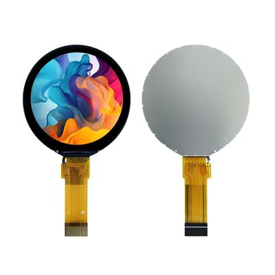 Bom preço 1Ecrã LCD redondo de 0,5 polegadas com interface QSPI de resolução 360×360 e conector de 16 pines para relógios inteligentes on-line