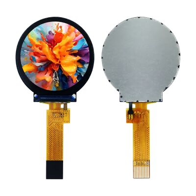 Quality 0.90" Round IPS TFT LCD Module 128x128 4-Wire SPI Normally Black ST7735 Driver for Wearables factory