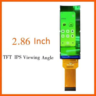 Goede prijs 2,86 inch Bar TFT LCD-module TB028-I3004S37A-00 376 × 960 MIPI 30-pins 750nits industriële display online