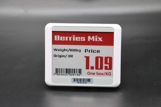 Guter Preis 4.2 Zoll 400×300 Dot Matrix E-Ink ESL Modul PE42R_V4_BLE BWR 2.4G BLE Wireless Digital Preis Online