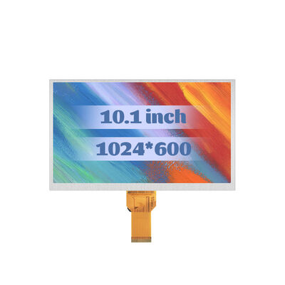 Quality 10.1 Inch IPS TFT LCD Module with 1024RGB600 Resolution and LVDS Interface for Industrial Displays factory