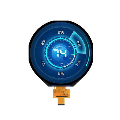 Good price 7.0 Inch Round TFT LCD Module YVO070FHD‑C01 1080×1080 Resolution SPI+LVDS FL5893 Wide Temp Industrial Circular LCD Panel online