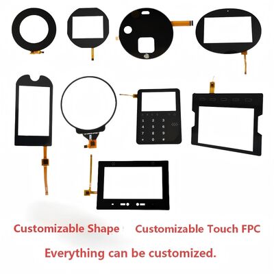 Good price YT1700C2U‑C1 Complete G+G PCAP Touch Assembly,381.6×317.1mm Tempered Black Silk‑Screen Glass With 450mm FPC Cable USB 4‑Point Touch For HMI Device online